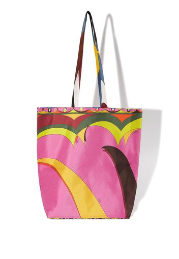 PUCCI Gallery reversible silk tote bag - Rosa