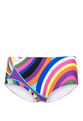 PUCCI graphic-print bikini briefs - Viola