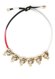 PUCCI Pucci P Marmo-print necklace - Oro