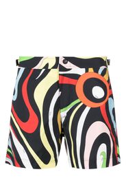 PUCCI Marmo-print swim shorts - Nero