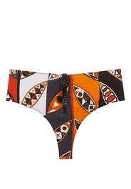 PUCCI graphic-print bikini bottoms - Multicolore