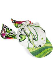 PUCCI tie-up baseball cap - Bianco