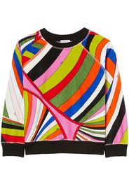 PUCCI Iride-print cotton sweatshirt - Multicolore