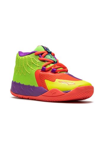 Puma Kids x LaMelo Ball MB.01 "Be You" sneakers - Green Gecko - Red Blast