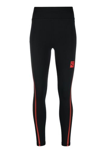 PUMA logo-print leggings - Nero