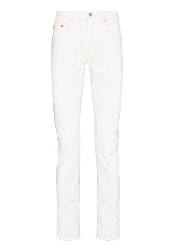 Purple Brand washed skinny jeans - Bianco