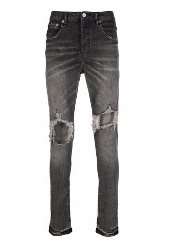 Purple Brand low-rise slim-fit jeans - Grigio