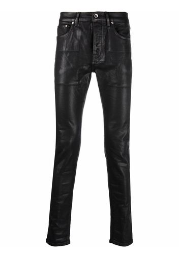 Purple Brand slim-fit coated jeans - Nero