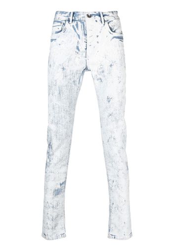 Purple Brand Cracked White Over Light skinny jeans - Bianco