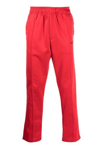 Purple Brand logo-print track pants - Rosso