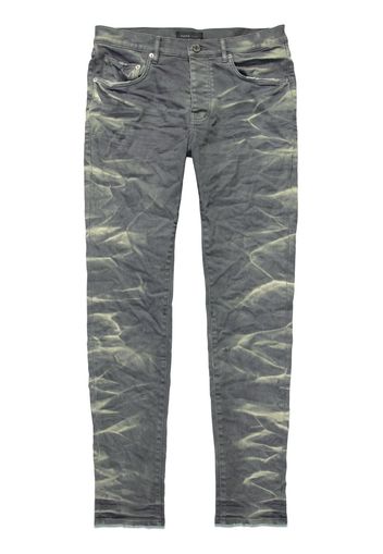 Purple Brand low-rise faded skinny jeans - Grigio