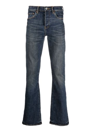 Purple Brand low-rise wide-leg jeans - Blu
