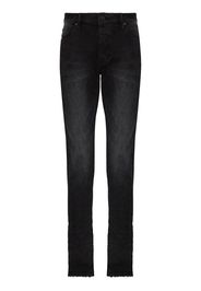 low rise slim leg jeans