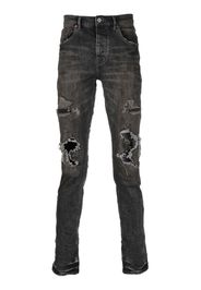 Purple Brand distressed slim-fit jeans - Nero