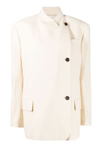 pushBUTTON button-up jacket - Bianco
