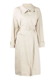 pushBUTTON Trench con cintura - Marrone