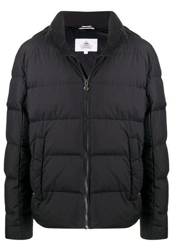 hooded puffer jacket