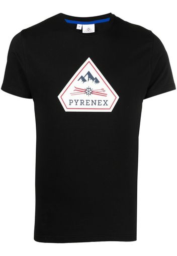 Pyrenex logo-print short-sleeved T-shirt - Nero