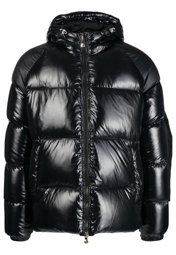 Pyrenex hooded puffer jacket - Nero