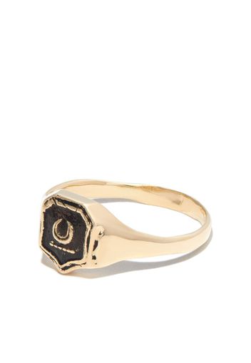 Pyrrha 14kt yellow gold New Beginnings signet ring - Oro