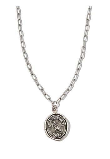 Pyrrha sterling silver Struggle and Emerge necklace - Argento