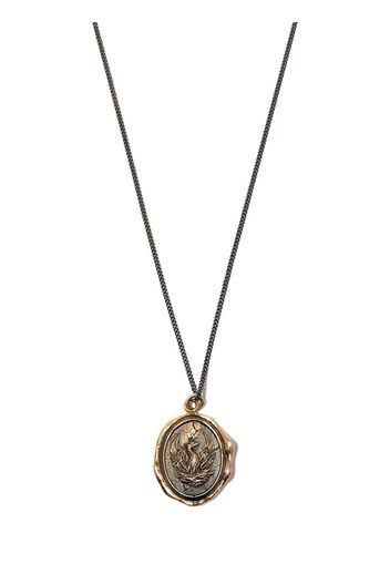 Pyrrha sterling silver Fire Within necklace - Oro