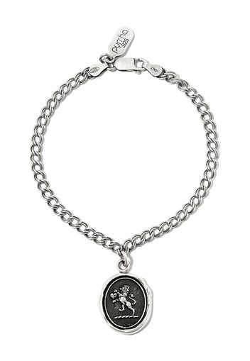 Pyrrha Lionhearted chain pendant bracelet - Argento