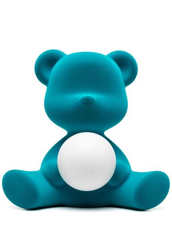 Qeeboo Lampada Teddy Girl - Blu