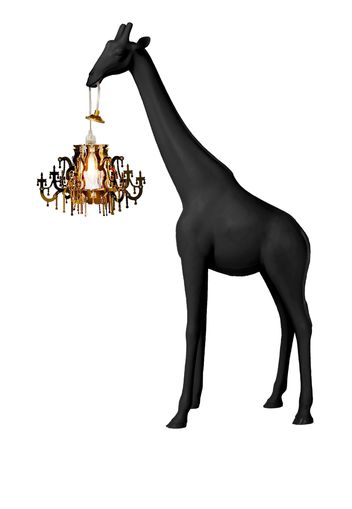 Qeeboo Giraffe in Love lamp - Nero