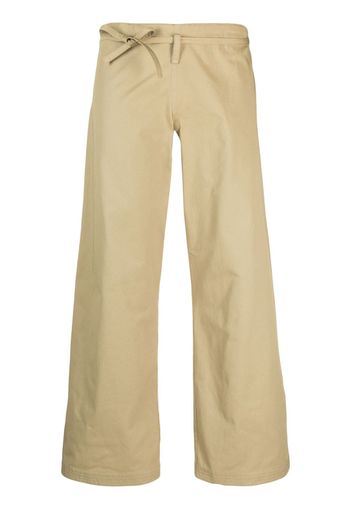 QUIRA low-rise cropped trousers - Toni neutri