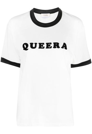 QUIRA T-shirt con stampa - Bianco