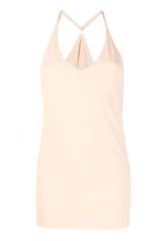 Quire U-neck tank top - Toni neutri