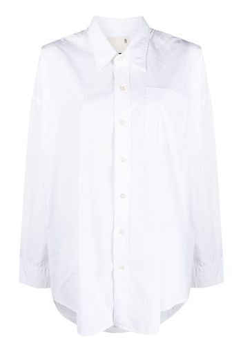 R13 patch-pocket shirt - Bianco