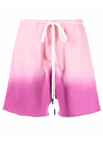 R13 Shorts con fantasia tie dye - Rosa