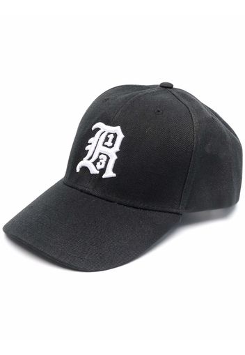 R13 embroidered-logo cap - Nero