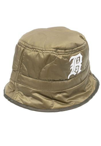 R13 logo-embroidered bucket hat - Verde