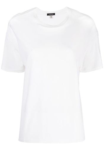 R13 boxy crew-neck T-shirt - Bianco