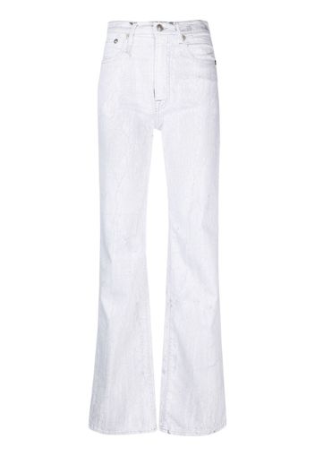 R13 Jeans Jane a gamba ampia - Bianco