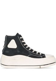 R13 flatform high-top sneakers - Nero