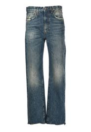 R13 Dirty Kelly straight-leg jeans - Blu