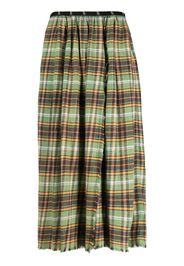 R13 Kilt flanel skirt - Verde