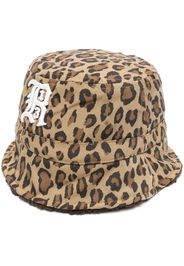 R13 embroidered-logo detail bucket hat - Toni neutri