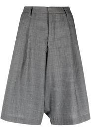 R13 tailored knee-length shorts - Grigio