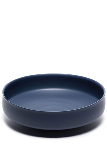 raawii porcelain round tray - Blu