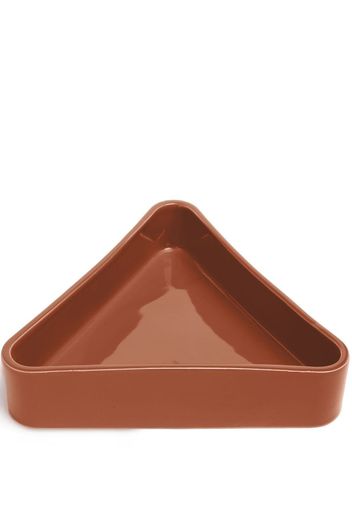raawii Canvas triangle centrepiece - Marrone