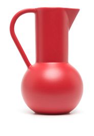 raawii Strøm glazed jug - Rosso