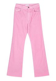 Rabanne mid-rise straight-leg trousers - Rosa