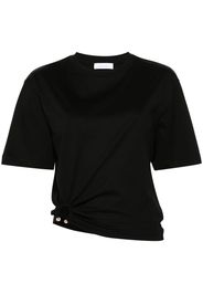 Rabanne signature piercing jersey T-shirt - Nero