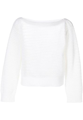 Rachel Comey open-knit design jumper - Bianco