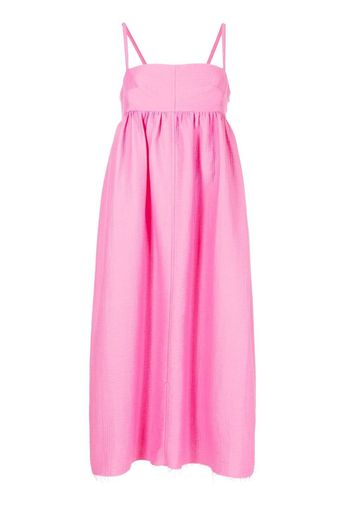 Rachel Comey square-neck smock dress - Rosa